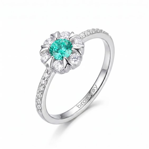 Anello Brosway Donna FANCY - AQUA GREEN in Argento FAG30 - FAG30